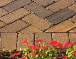 Installed clay pavers are easy to remove over the impacted area, and when the utility work is complete, the same pavers go right back