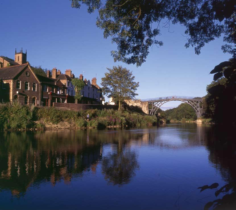 Blists Hill Victorian Town Ironbridge Irresistibly Magnetic R The Iron Bridge ising above the calm waters of the Severn, Ironbridge is a metal tribute to the bravery, imagination and spirit