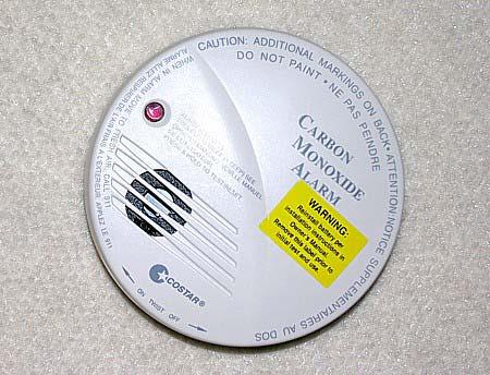 SECTION 2 SAFETY AND PRECAUTIONS CARBON MONOXIDE ALARM Your coach is equipped with a Carbon Monoxide (CO) Alarm (located on the ceiling in the bedroom area.