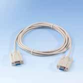 washers with Novotronic controls (G 7883, G 7893, G 7883 CD) and washerdisinfectors with TouchControl (PG 8583, PG 8593, PG 8583 CD) Connection cable (Type 1) 3 m serial connection cable For use on: