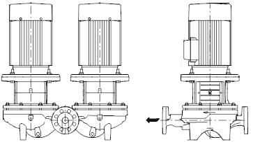 17.3.4 Benefits Motor and pump shafts are connected via a rigid two-part coupling Easy dismantling in case of service High