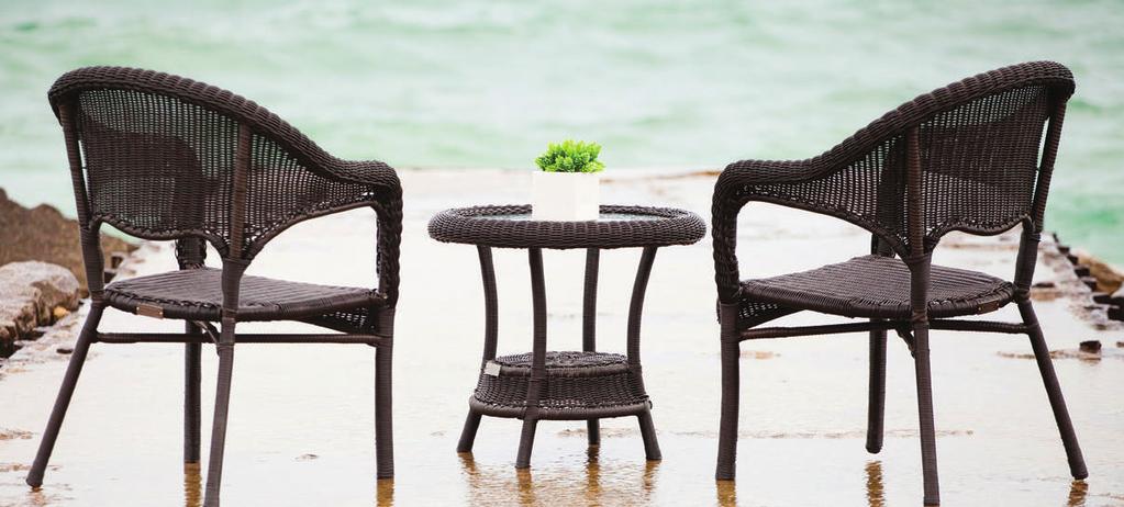 Wintersweet Bistro Set EN510154A Turn any area into a lounging scene with this popular chic portable bistro set.