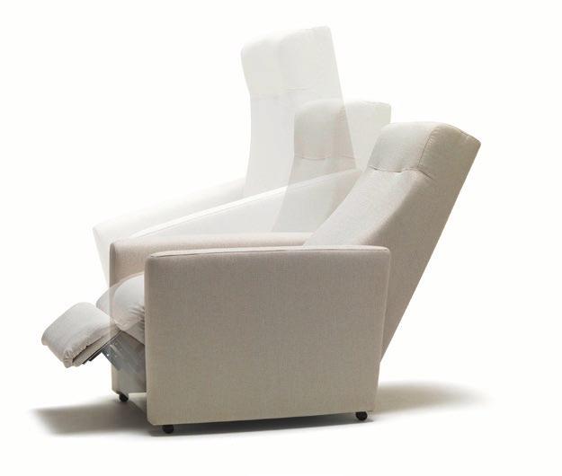 horizons < easy to grip to assist getting in, up and out of chair < fixed back for controlled support < removable duvet seat pad for cleaning or updating < our unique swift-fit easy chair assembly