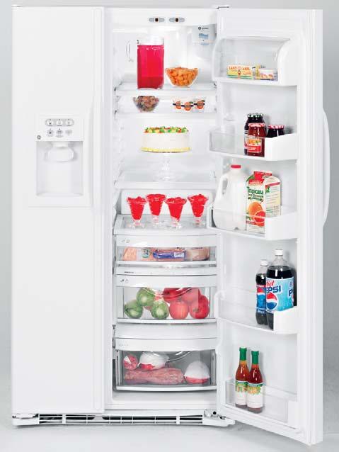 ft. Trimless Refrigerator Upfront electronic touch temperature controls LightTouch!