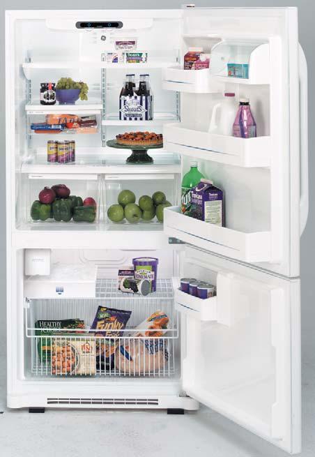 Bottom-Freezer Refrigerators GBS22HCR GE 22.3 cu. ft.