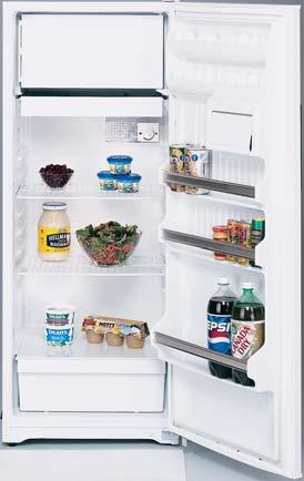 Refrigerators Manual defrost Wire cabinet shelves Fresh food door shelves Ice N Easy trays GMR06AAP 6.0 cu. ft.
