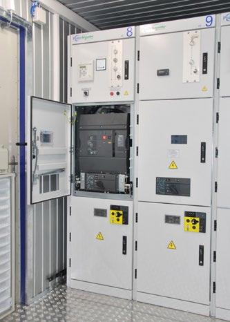 Reliable power supply is provided by modern traction equipment system, automatically controlled by SCADA system. Auxiliaries system provides operating voltage supply to all the systems.