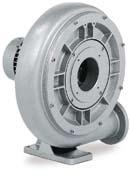 differential pressures are needed. Variable frequency drives are available.