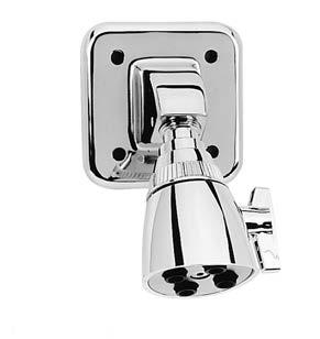 COMMERCIAL SHOWERING CLASSIC WALL-MOUNTED SHOWER HEAD 4 plungers, 32