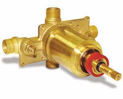 COMMERCIAL SHOWERING SENTINEL MARK II PRESSURE BALANCE VALVE Pressure balance shower valve Adjustable Temperature Limit Stop Brass body Sweat Connections