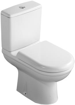 SANITARYWARE IDEAL STANDARD BARI CLOSE COUPLED WC TOILET TO GO PACK W/SOFT CLOSE
