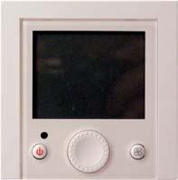 LCD Segments and Buttons Auto Mode Heating Mode Cooling Mode Fan Mode Unoccupied Mode Window Mode LCD Fan key Set-point dial IR receiver System key Temperature Med Fan Auto Fan Low Fan 888 o C o F