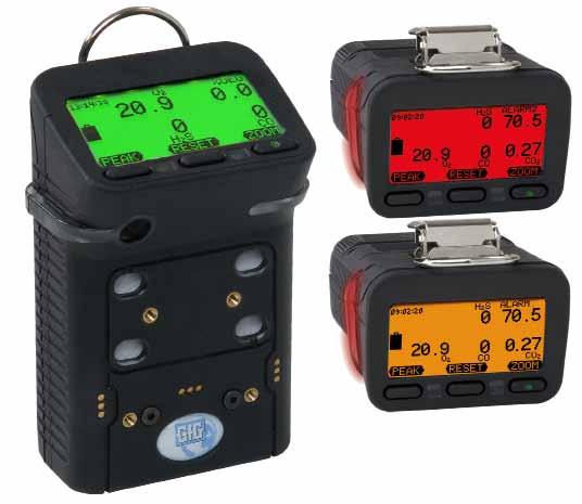 G450 The World s Most Advanced Confined Space Gas Detector G450 Multi-gas Detector CSA Compact and robust 1-to-4 sensor design Full 3-year warranty on all sensors Interchangeable battery packs for up