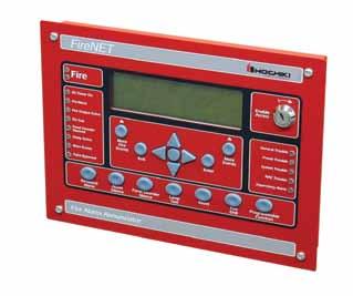 FN-LCD-S SERIAL Annunciator UL 864 9th Edition listed 320 character liquid crystal display (8 line x 40 character) Same controls as the FireNET fire panel (Reset, Panel Sounder Silence, Lamp Test,