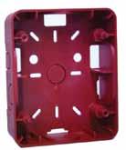 Horn and Strobe Functions Synchronize Strobe and/or Horn by using HAVSM Module Faceplate Available in Red or