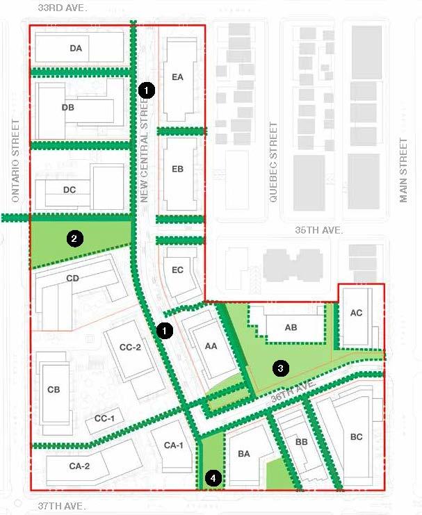 CD-1 Rezoning: 155 East 37th Avenue (Little Mountain) RTS 11457 19 reflects this direction through retention of many of the legacy trees as well as additional ones within the public realm.