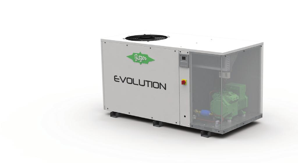 Product Specifications The EVOLUTION Outdoor Air Cooled Condensing Unit Series is the latest addition to BITZER Australia s Air Cooled Condensing Unit Range.