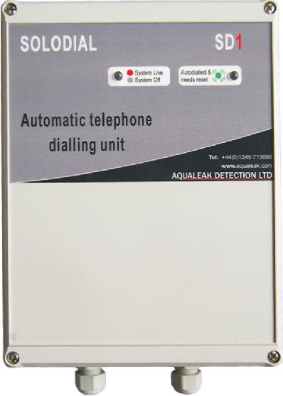 Auto Dial Units Automatic telephone dialling units capable of sending a pre-recorded voice message