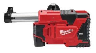 M12 Universal Hammer Vac (M12 DE) The only universal tool of its kind on the market, the cordless Milwaukee M12 Universal Hammer Vac delivers HEPA-standard debris filtration at the lowest cost of