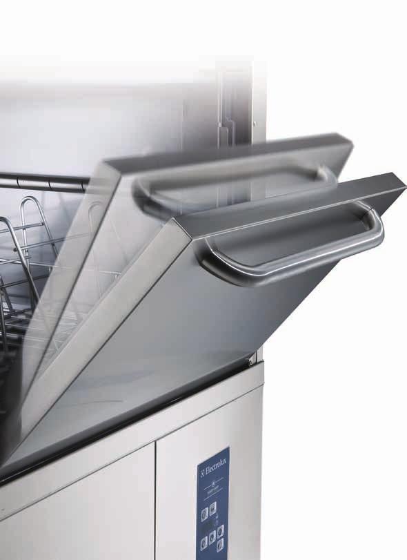 Green&Clean Warewashers EASY Designed specifically for you Ergonomic excellence offers operators an efficient and user-friendly working environment.