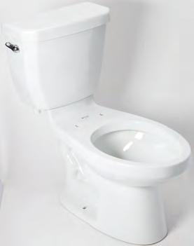 6 GPF Toilets - Toilet Tank, Bowl Sold Separately - 3" Flush Valve - 12" Rough-In - Uses 37% Less Water Than Standard 1.