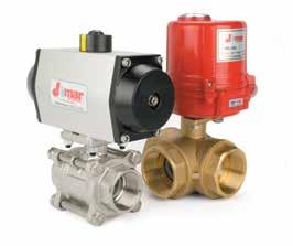 Industrial & Actuation Jomar has actively diversified its valve offering over the years to include a variety of industrial and automated valve solutions, growing into a strong supplier for PVF and