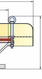 The device is typically installed on vent lines of vessels and process engineering apparatus which are not pressurized.