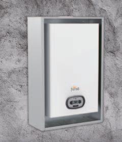 Comfort and safety Features Design engineers have conceived a number of features to ensure the quality of domestic water, the best power output to the heating system combined with a longer life