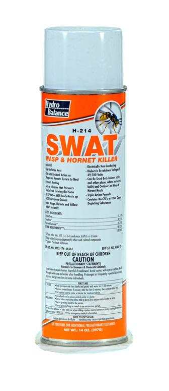 FAST SUPPLIES WASP & HORNET KILLER Kills wasps, bees and hornets on contact Shoots a powerful blast up to 20 feet (6.