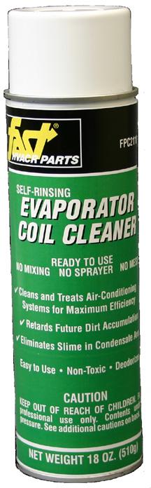 SELF-RINSING EVAPORATOR CLEANER The Self-Rinsing Evaporator Cleaner is safe