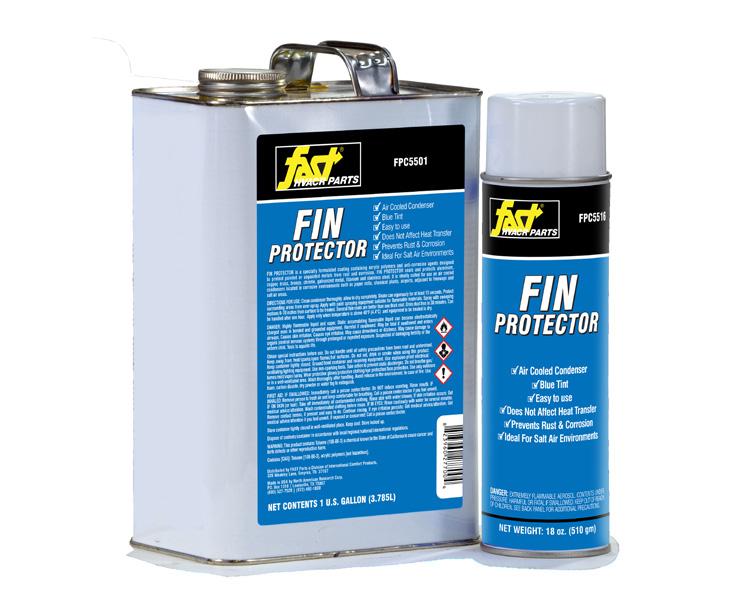 Food grade GRAS approved FPC6301 COIL COATINGS FAST FIN PROTECTOR Protect painted and unpainted metals from rust and corrosion with the FAST Fin Protector.