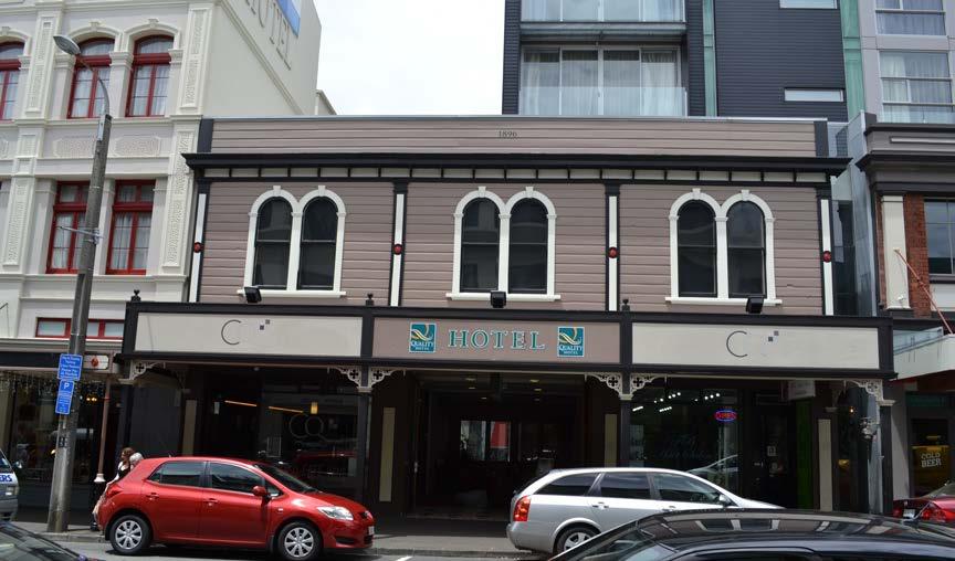 Commercial Building 221-225 Cuba Street Summary of heritage significance Images: Charles Collins, 2014 221-225 Cuba Street is the remnant façade of an 1896 row of three two-storey shop/dwellings and
