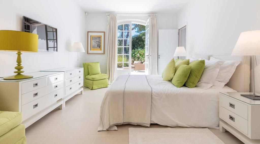 Six further generous bedroom suites all enjoy large