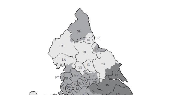 Map of Hard Water Regions in the UK Soft to moderately soft