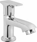 OLIVE `2929 `941 `2167 110330011 Single Lever Basin Mixer without Popup with Braided Hoses 210330011 Pillar Tap