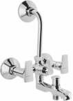Wall Mixer 3 in 1 with Provision for Tel Shower & O/H Shower