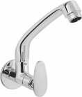 Sink Mixer with Swinging Spout Wall