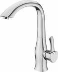Hoses 110170011 Single Lever Basin Mixer without