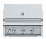 CERAMIC INFRARED TOP BURNER delivers 12,000 to 18,000 BTUs, perfect for rotisserie, searing, broiling or