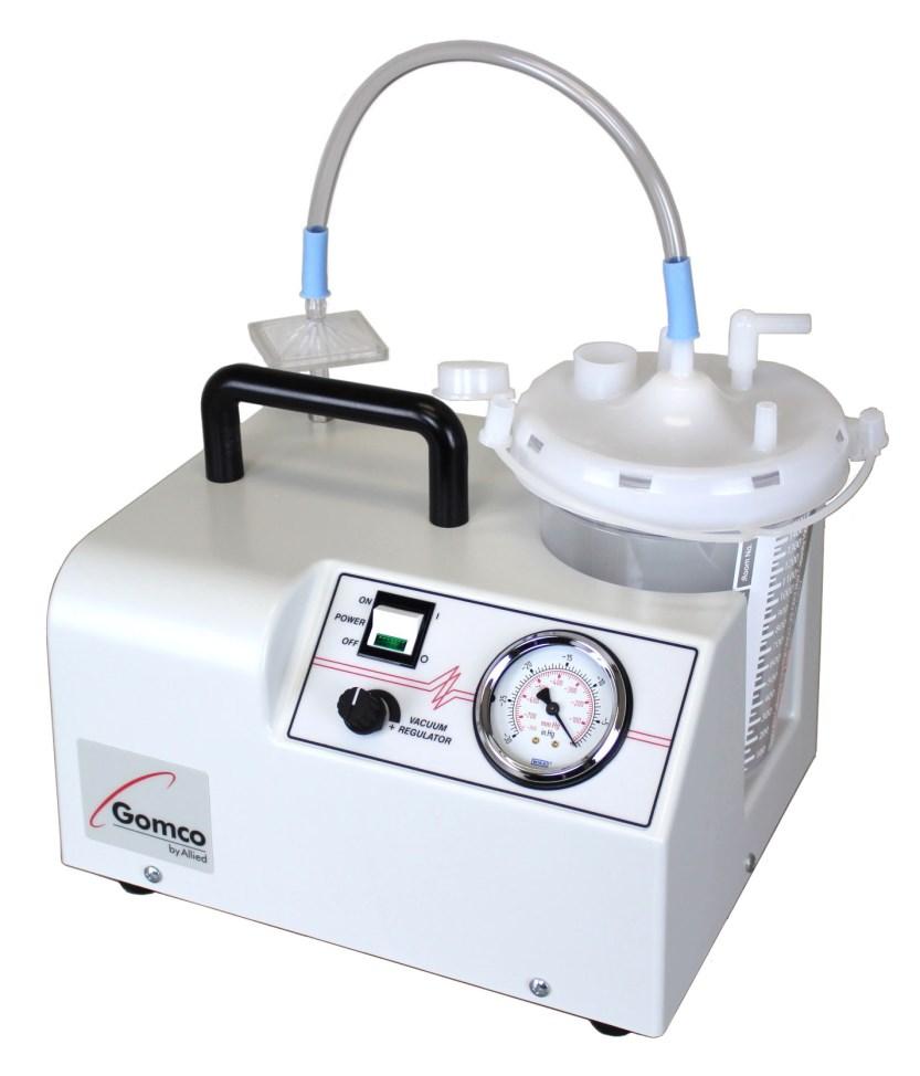 Tabletop Portable Model 405 The Gomco 405 is a high performance general use tabletop aspirator for hospitals, clinics and physician s offices.