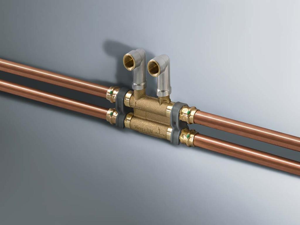 The precisely coordinated connection designs make quick, cost-effective and energy-efficient solutions the new standard of installation technology.