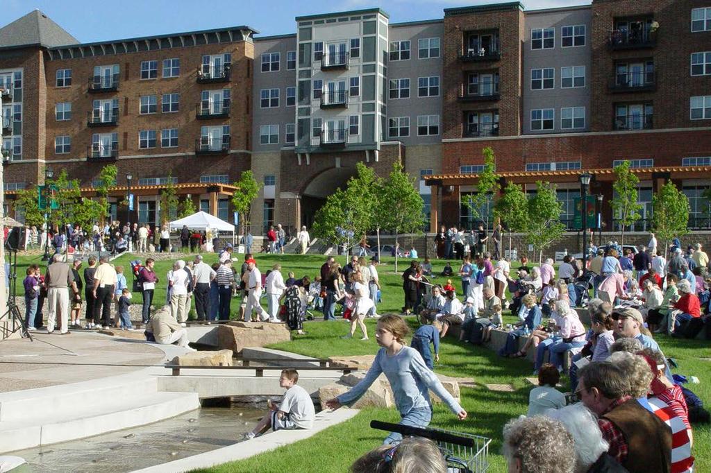 3.24 Incorporate civic and public spaces. Integrate public art and civic spaces and facilities that reflect community history and culture into station areas and include community gathering spaces use.