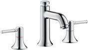 Talis Classic Basin Single lever basin mixer # 14111, -000, -820 without waste set # 14118, -000, -820 (not shown) for boilers # 14115, -000, -820 Single lever basin mixer Natural # 14127, -000, -820
