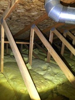 Normally vents should be placed equally at high and low areas so that cross ventilation is acheived.
