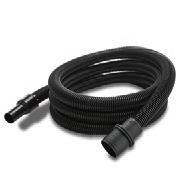 5 m electrically conductive suction hose without bend and adapter with bayonet at vacuum end and C 35 clip connection at accessory end. 48 6.906-500.