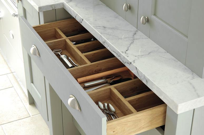 adding details such as dovetailed drawer