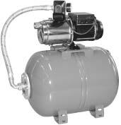 PRESSURE ASSEMBLIES WITH ONE PUMP WATERPRESS INOX /48 L The WATERPRESS INOX /48 L is a booster set produced with MAX self-priming multistage centrifugal pump.