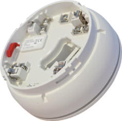 Bi-Wire Product Range Sounder Base FXN521BWS multi-mode detector for use with the FXN521BWS sounder base FXN922 multi-mode detector FXN521BWS sounder base Overview The JSB Bi-Wire sounder base has