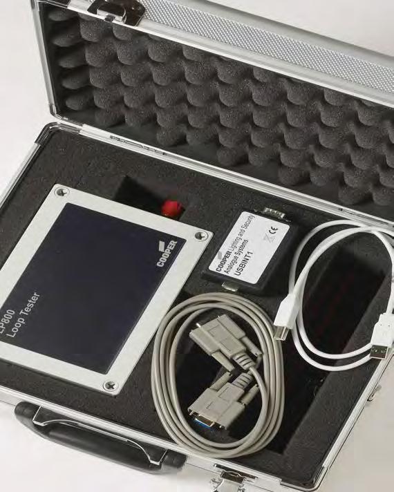 Intelligent Addressable Test Equipment Loop Tester Kit LP800KIT - Loop Tester Kit Overview The loop tester kit (LP800KIT) is a hardware / software combination that can be used to test, commission and