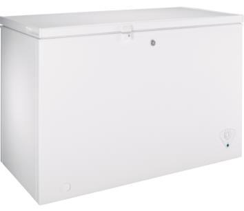 MANUAL DEFROST CHEST FREEZER Model#: FCM11PHWW Approx. Dimensions (HxWxD) 33 1/2 in x 50 3/4 in x 27 1/2 in 10.6 cu. ft.